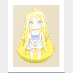 Lemon girl Posters and Art